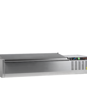 G-Line by TEFCOLD GVC33-120 S/S Koelvitrine GN1/4 - Afbeelding 1