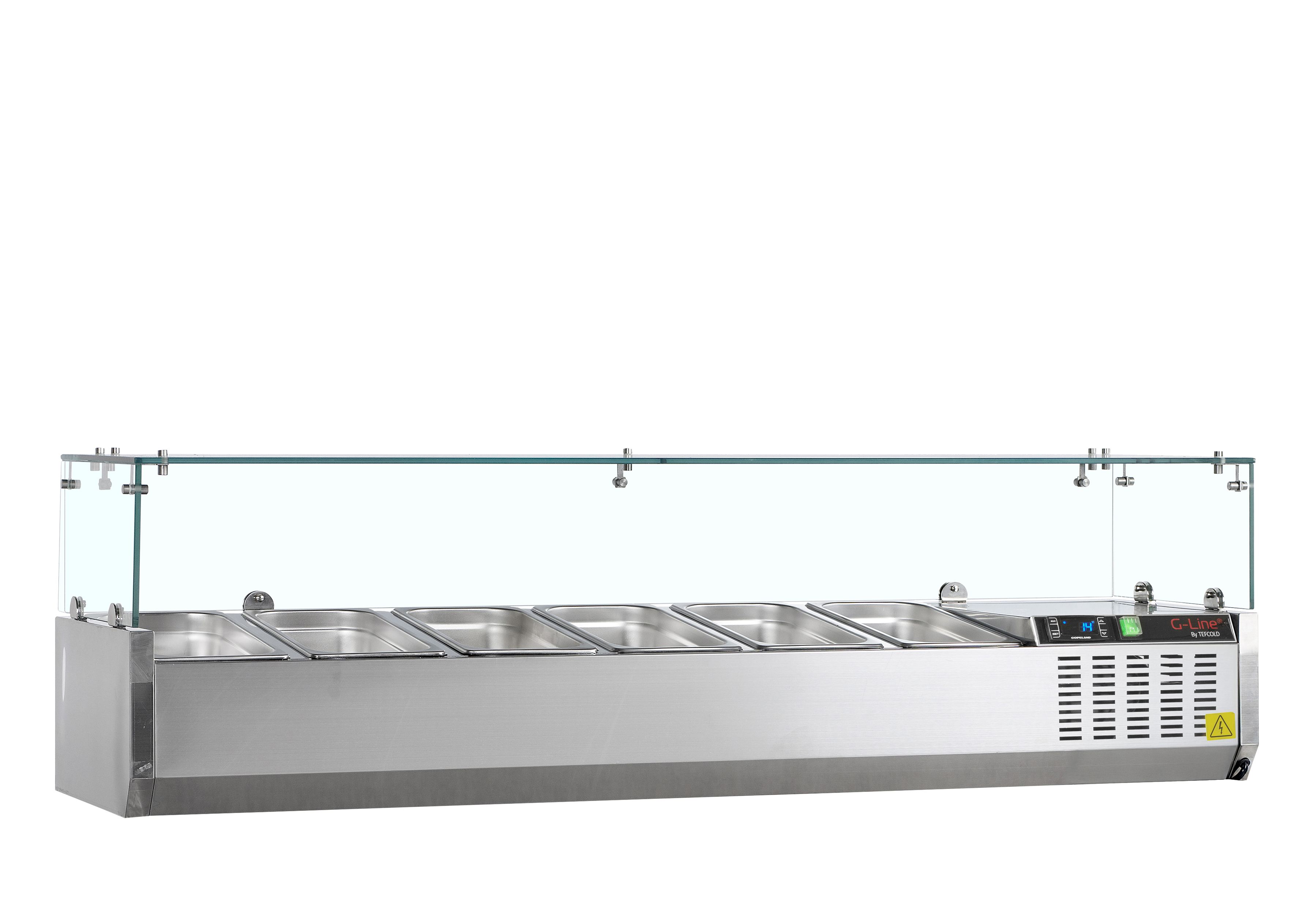 G-Line by TEFCOLD GVC33-150 Koelvitrine GN1/4 - Afbeelding 1