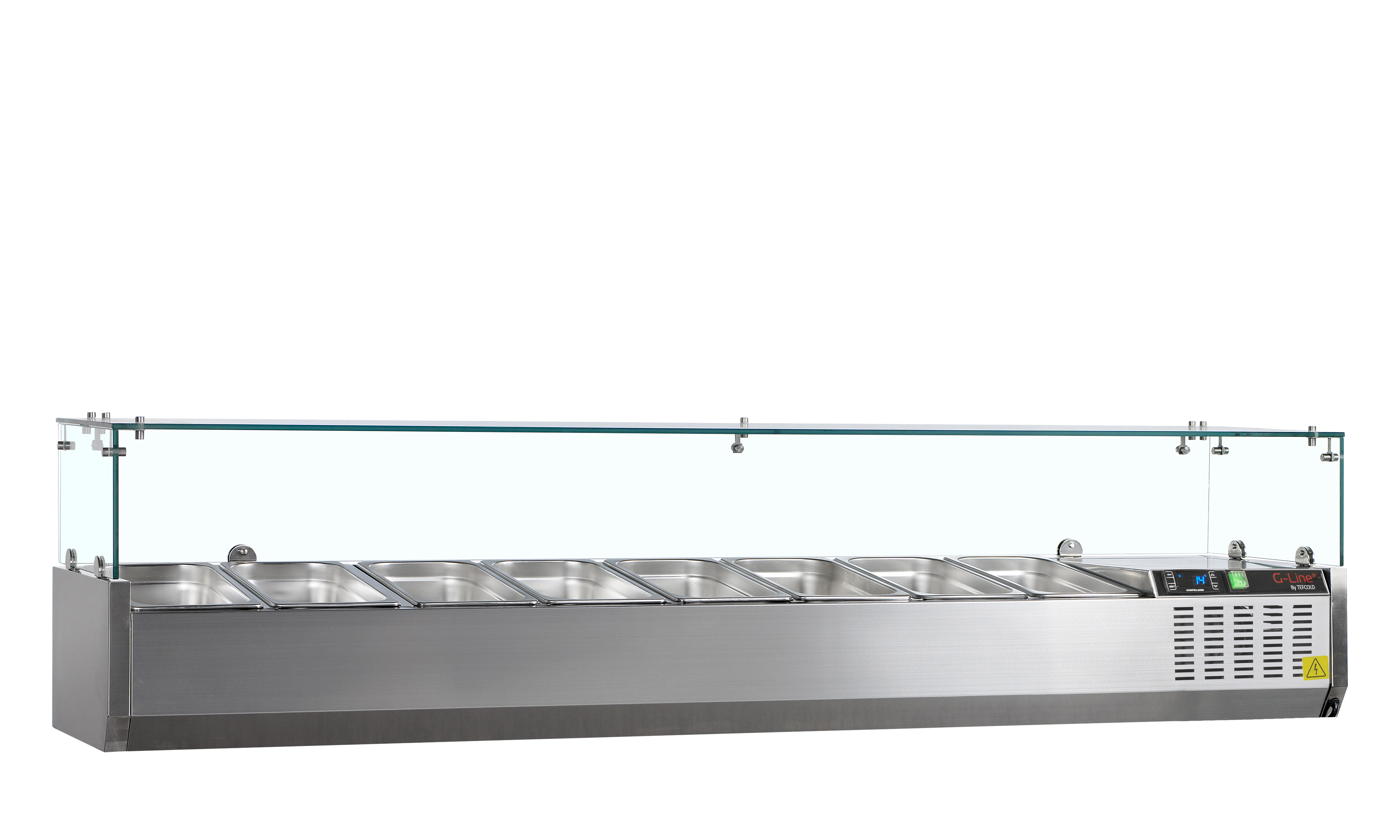 G-Line by TEFCOLD GVC38-180 Koelvitrine GN1/3 - Afbeelding 1