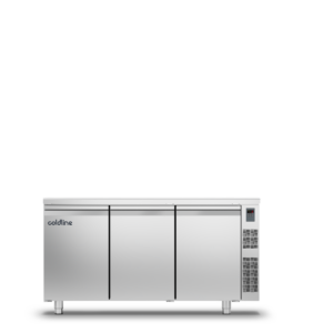 Coldline MASTER 3P/SG Geventileerde koelwerkbank 3 deurs GN1/1  - zonder koelgroep - Afbeelding 1