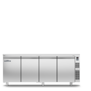 Coldline MASTER 4P/SG Geventileerde koelwerkbank 4 deurs GN1/1  - zonder koelgroep - Afbeelding 1