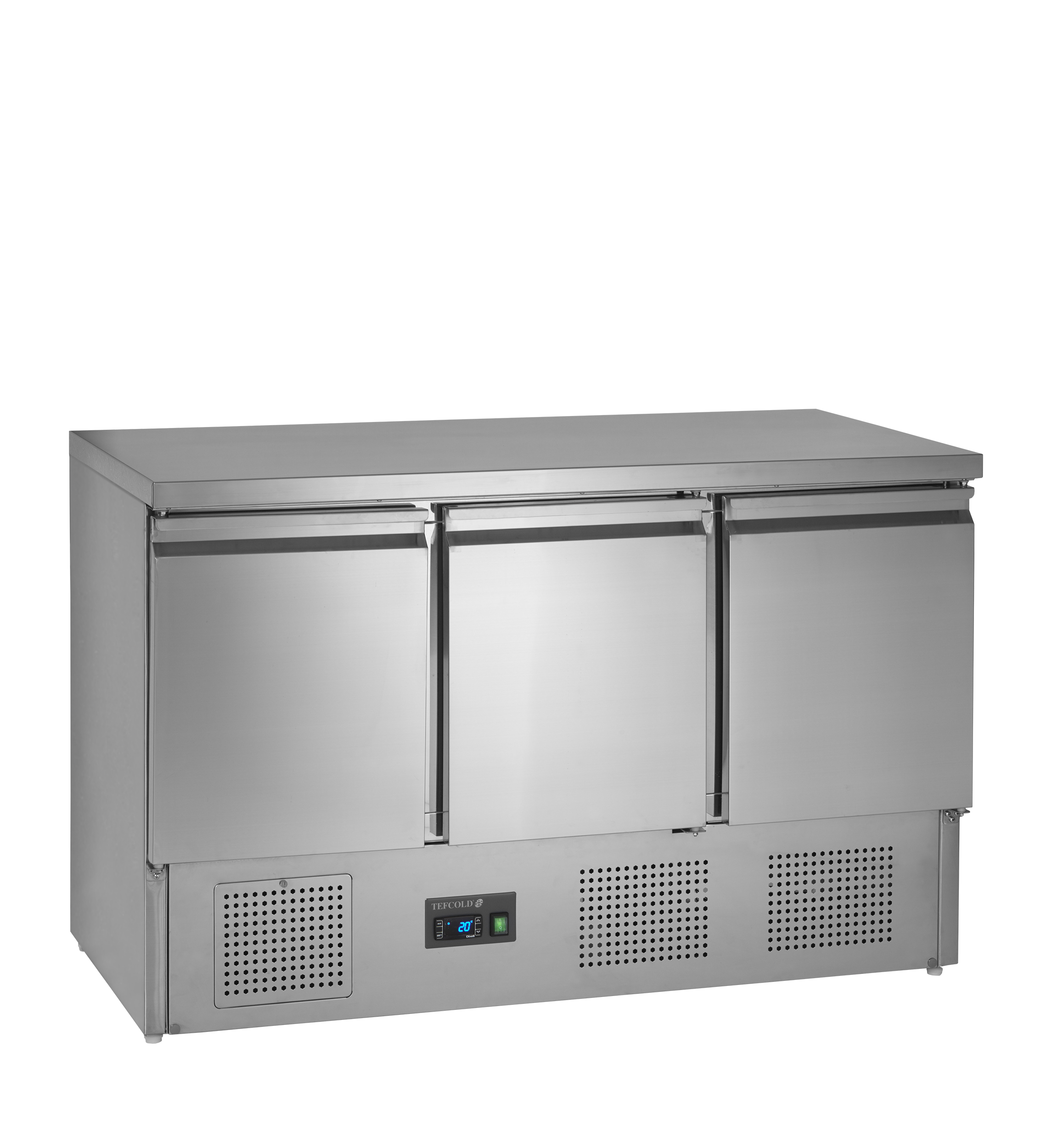 TEFCOLD SA1365 S/S Saladette-koelwerkbank GN1/1 - Afbeelding 1